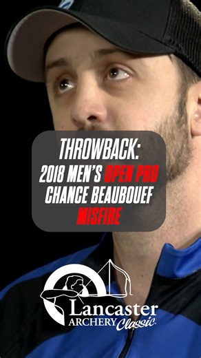 Throwing it back to the 2018 Lancaster Archery Classic! 🏹 An archer’s nightmare. Coming in as the No. 2 seed, Chance Beaubouef misfires on his third arrow of the first end, and in the Pro Division, coming back from that is almost impossible. But instead of panicking, Beaubouef resets, locks in, and reminds everyone exactly what he’s capable of… finishing the entire match without dropping a single 11. A bittersweet ending, but pure grit on display. Don’t miss your shot! Register now for the 2026