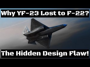Why the YF-23 Lost to the F-22: The Hidden Design Flaw! || LM YF22 vs. Northrop YF23 || USA