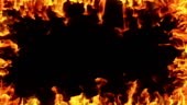 Highly detail flames with alpha matte. Perfect to compose. Full HD....