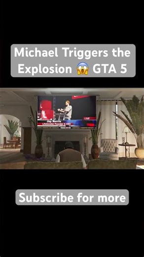Office Bomb Blast Scene 💥 GTA 5 #gta5 #gta #gta6 #gta6leaks