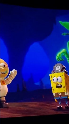 The Fake Sandy cheeks monster scene | SpongeBob Movie search for SquarePants Movie (2025)