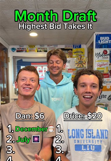 Month Draft #draft #months #budgetdraft #highlandbros #fyp | month draft