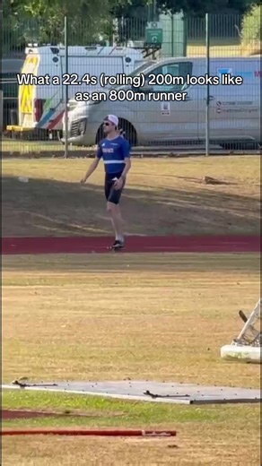 200m Sprint Technique for 800m Runners