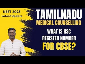 CBSE Candidates Register Number Issue Solved - What is HSC Equivalent Register Number
