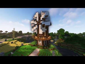 Minecraft: Build a Simple Windmill