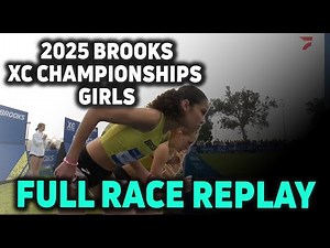 2025 Brooks XC Championships Girls Full Race Replay