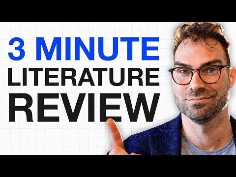 Give me 3 mins... and I will help you write the perfect literature review