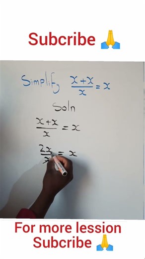 #mathematics : Simplify the equation.