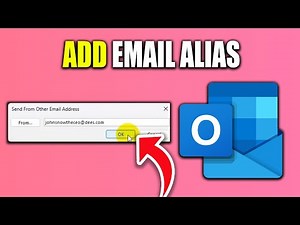 How To Add An Email Alias As From Address In Outlook - New Method