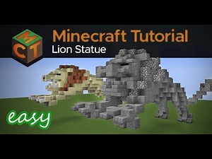 How to Build a Pouncing Lion in Minecraft