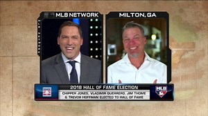 53K views · 1.7K reactions | "The only thing I could say to my dad when I hugged him was 'we did it!'" Chipper Jones talks about his election to the Baseball Hall of Fame. | MLB Network | Facebook