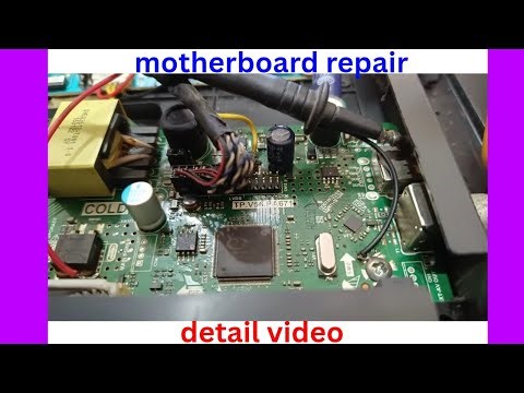 24 inch LED TV power supply problem no indicator problem