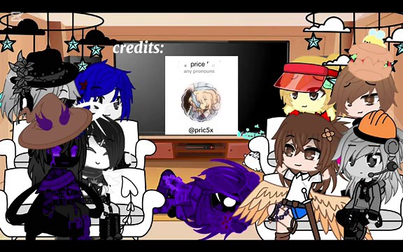 ☆FORSAKEN REACT TO TWO TIME AND AZURE☆/AzureTime\\-Gacha-