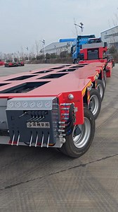187K views · 1.8K reactions | Xuzhou Winbond, HBN3 transverse pull-out frame beam 3.4m-5.4m, load capacity 150-200 tons | Huabang Trailer | Facebook