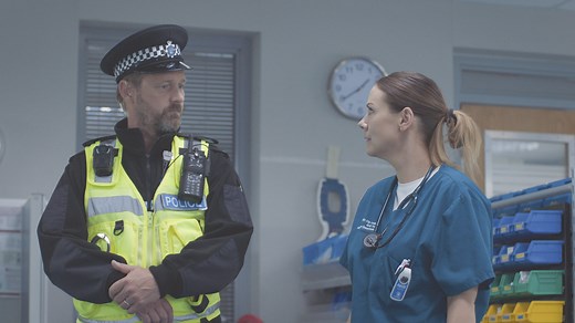 Coronation Street star sends shockwaves with explosive Casualty debut