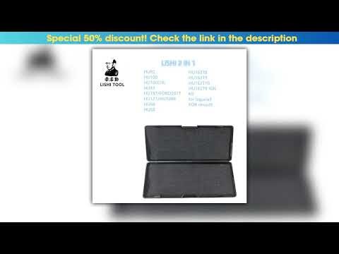LISHI 2 IN 1 TOOL HU92 HU100 HU10010 HU43 HU197 HU127 HU66 HU58 HU162T8 HU162T9 HU162T10 HU162T9