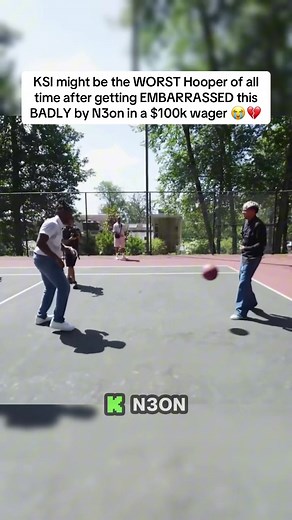 KSI's Basketball Skills Exposed in $100k Wager