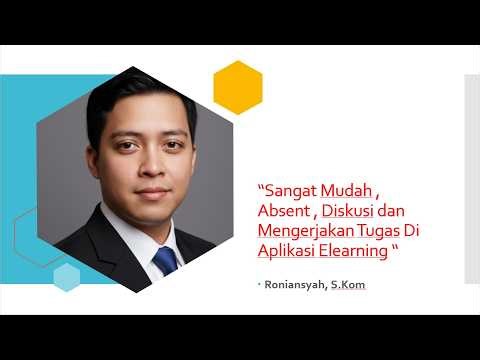 Sangat Mudah , Absent , Diskusi dan Mengerjakan Tugas Di Aplikasi Elearning