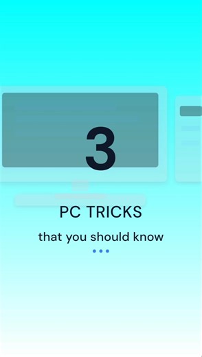 3 PC Tricks that you should know 🔥 #shorts #tricks #aitools #freeaitools #aiwebsites #trending #ai