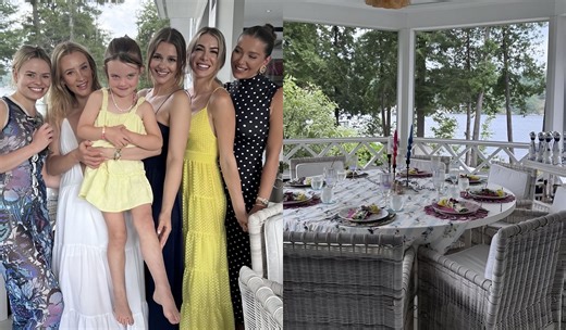 In Photos: Connor McDavid and Lauren Kyle's wedding festivities kick off with her bridesmaids enjoying lakeside lunch