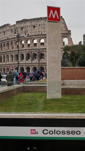 The Associated Press (AP) on Instagram: "The Colosseum metro station in Rome, a long-delayed and complex project to bring a subway line under ancient Roman ruins and through Rome’s historic center, opened to the public for the first time on Tuesday."