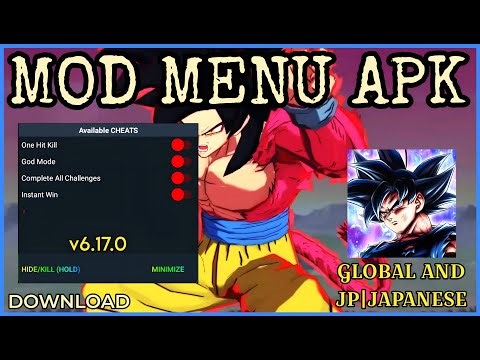 Dragon Ball Legends MOD MENU v6.17.0 APK / Dragon Ball Legends hack / dragon ball legends mod
