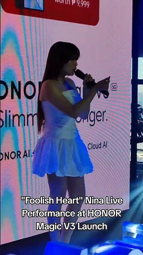 Nina Songs Playlist : Foolish Heart Live at HONOR Magic V3 Launch