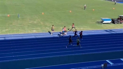 Gout Gout stuns with 10sec blinder