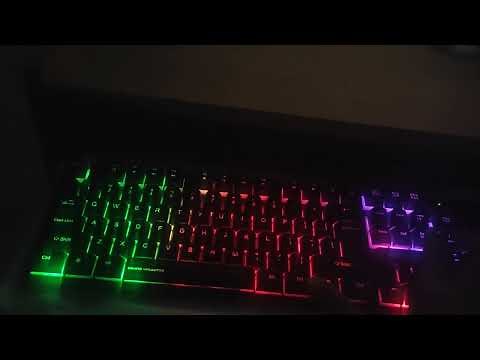 How to change brightness and breathing light in Ant Esports km1650 keyboard 2025