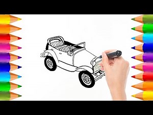 Cómo dibujar El Auto Bochinchero de La Granja de Zenón | Dibujos para niños