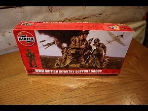 Plastic Soldier Review: AIRFIX 1:32 WW2 BRITISH INFANTRY SUPPORT GROUP