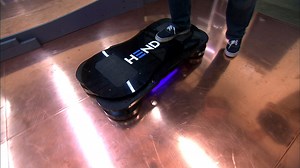 Taking a spin on a real-life hoverboard - Video