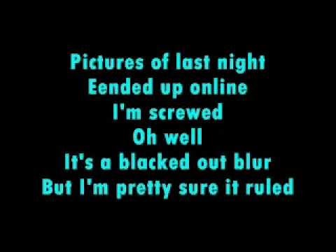Katy Perry-Last Friday Night Lyrics
