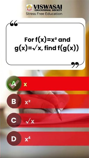 Cracking Composite Functions in 30 Seconds | Algebra Mastery 📐 | Viswasai College