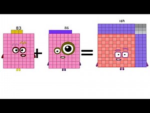 Adding Number!Addition for kids - Learning to add with Numberblocks