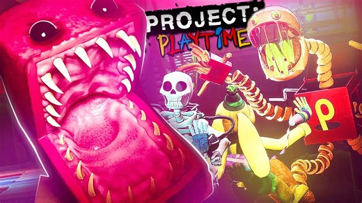 Chased by Boxy Boo Project Playtime