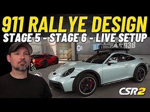 CSR2 Porsche 911 Rallye design package - how to drive - review