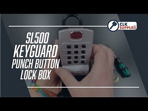 The SL-500 KeyGuard Pro Punch Button Key Box