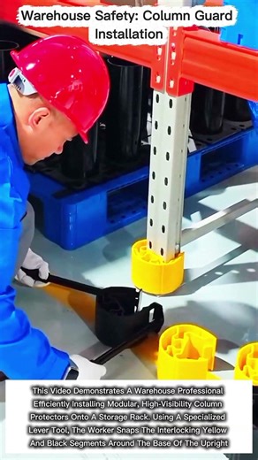 warehouse safety guard installation