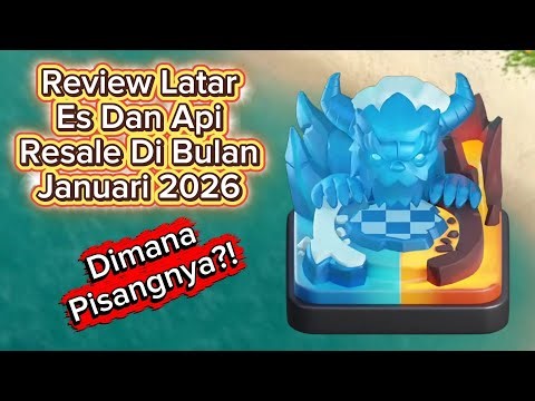 Review latar Es Dan Api resale di bulan Januari 2026