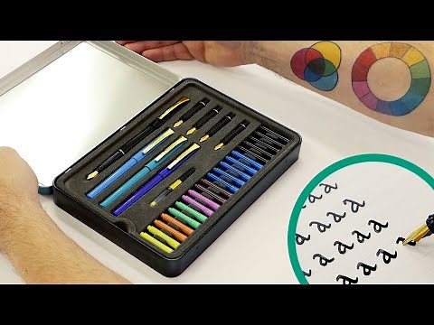 Calligraphy Pen Set 32pc Product Demo