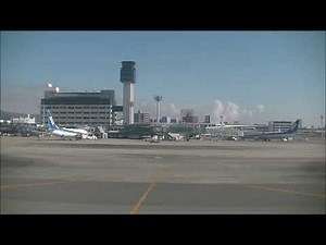 フライト動画 ANAボーイング737-800 伊丹空港→仙台空港