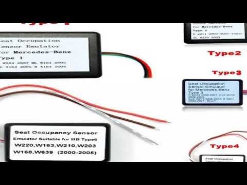 High Quality Seat Occupancy Sensor Emulator Suitable Type1/2/3/4/6 for MB SRS Emulator for Mercedes