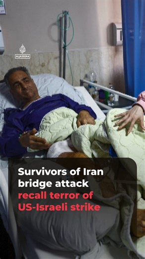Iranians who survived an Israeli-US attack on Iran’s biggest road bridge have spoken of their terror as missiles hit the structure. Iran has condemned strikes on civilian infrastructure, saying it’s a sign of “moral collapse” on the part of its enemies.