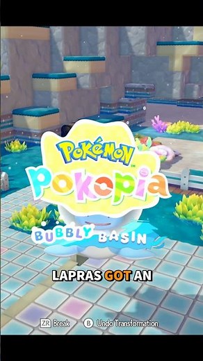 3 new upgrades for the Lapras transformation in the Pokopia DLC! #pokemon #pokopia