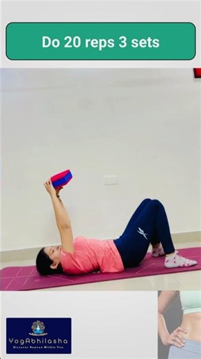 Core strengthening exercises with brick