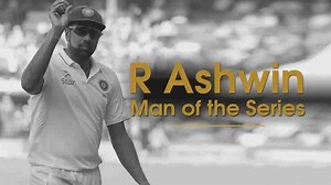 Man of the Series, R Ashwin's 27 wickets