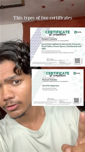 Excel Intermediate to advanced and Excel for beginners 💯 📈….
