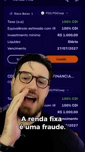 Uma das suas metas é atingir a estabilidade financeira através dos investimentos? Se a sua resposta for sim, então continue lendo. Quero te convidar para as melhores aulas sobre investimento para o longo prazo na internet - aulas totalmente gratuitas, zero cobrança. E mesmo que não saiba nada sobre investimento, se dê um chance, eu vou te mostrar tudo que aprendi nos melhores cursos de finanças do mundo e investindo por conta própria nos últimos 10 anos. Uma coisa posso te garantir: se você acha