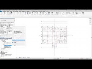 REVIT setting up a job - Creating Floor plan views of a Linked Revit file (3 of 5)